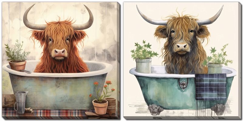 Highland Bath (Set of 2) image number 0