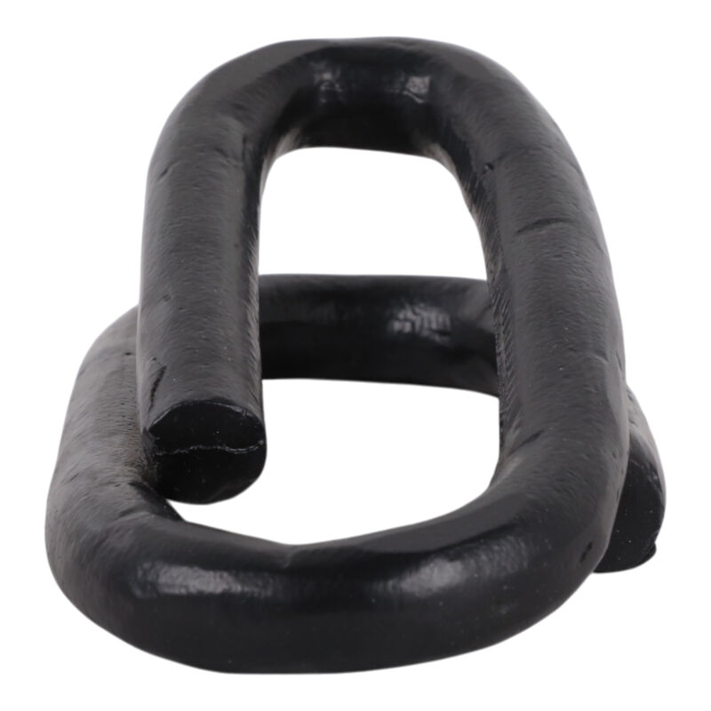 8x4" Paper Clip Object, Black image number 2