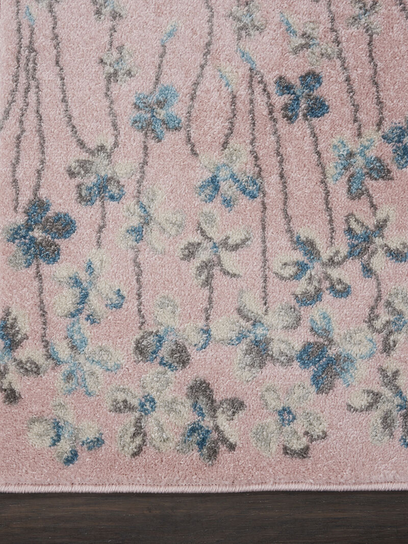 Tranquil TRA04 Pink 2' X 4' Rug image number 2