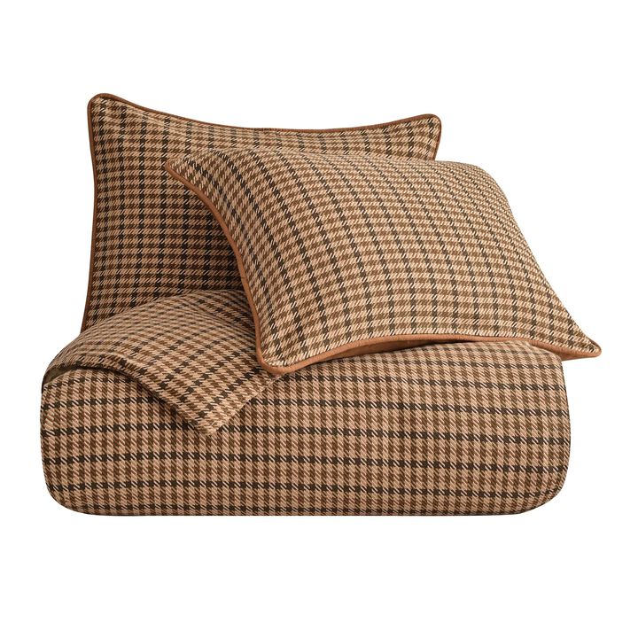 Clifton Plaid Twin Comforter Set