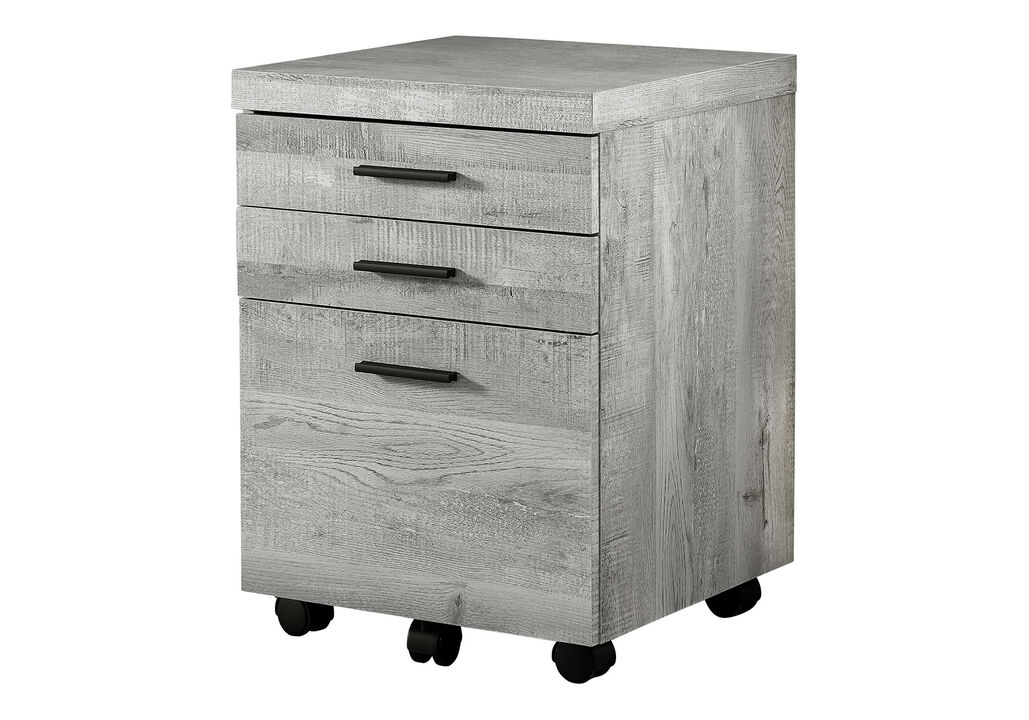 Particle Board Filing Cabinet with 3 Drawers for Office Storage