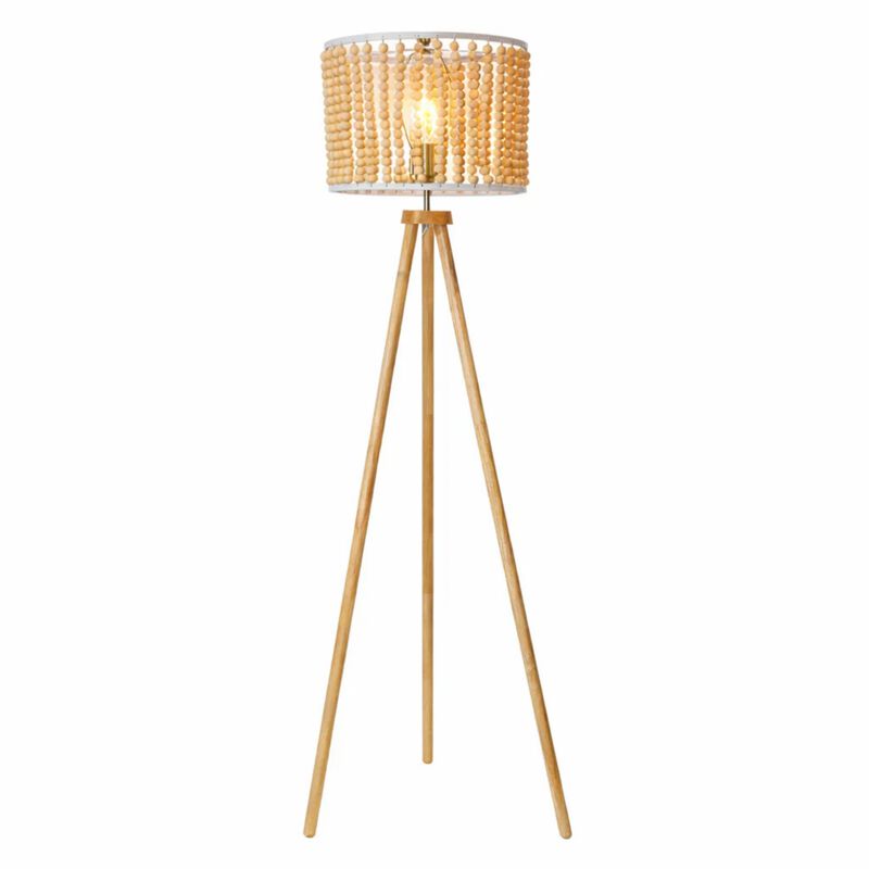 ELEMENT ACE Slim Tall Three-Legged Standing Floor Lamp with Foot Switch Control, Plug-In Operation, Ideal for Reading Corners, Bedside, Study Areas and Living Rooms image number 0