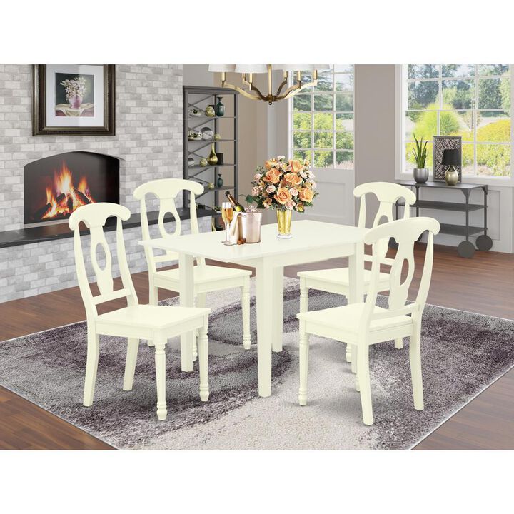 Dining Room Set Linen White