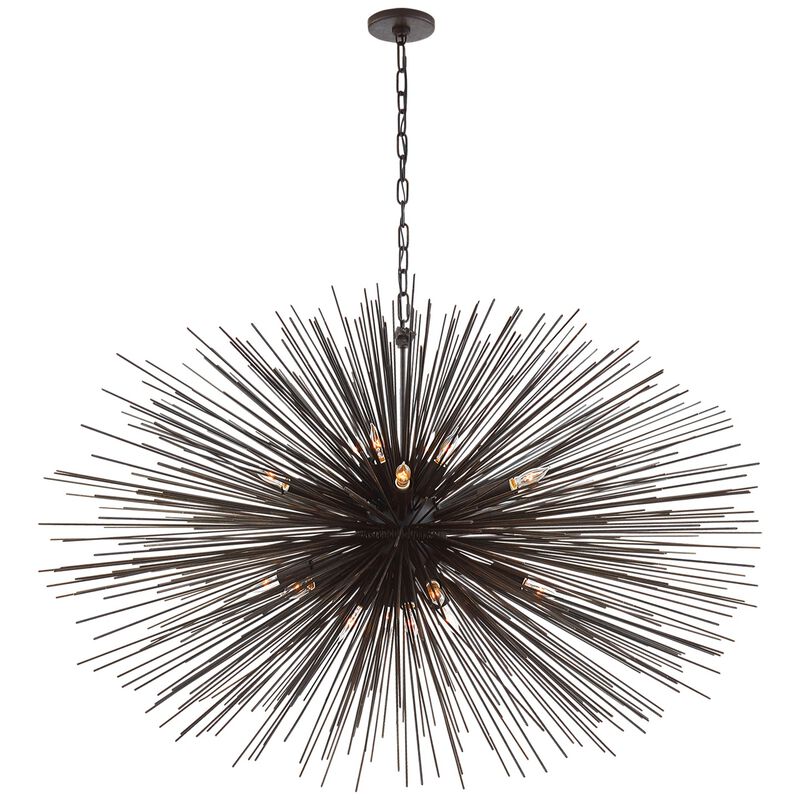 Kelly Wearstler Strada Oval Chandelier Collection