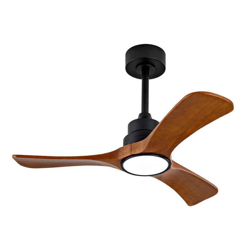 ELEMENT ACE 36-Inch Ceiling Fan with Integrated 3-Color Temperature LED Light, 6-Speed Remote Control, Reversible Blades, Quiet DC Motor for Bedrooms and Small Spaces image number 8