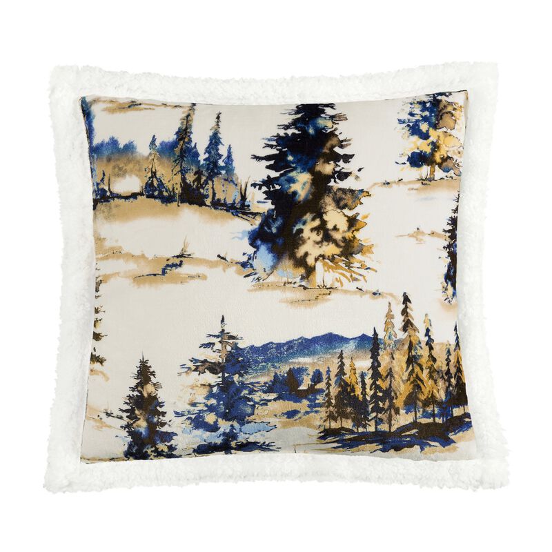 Acadia Campfire Sherpa Pillow image number 0