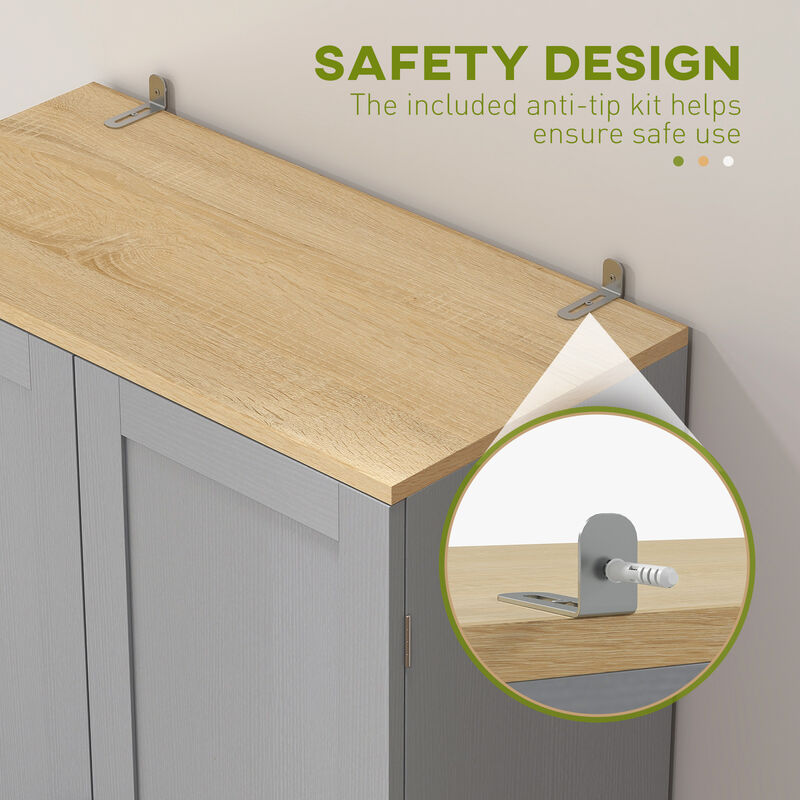 Stylish Wooden Kitchen Cabinet with Ample Storage for Dining Area image number 5
