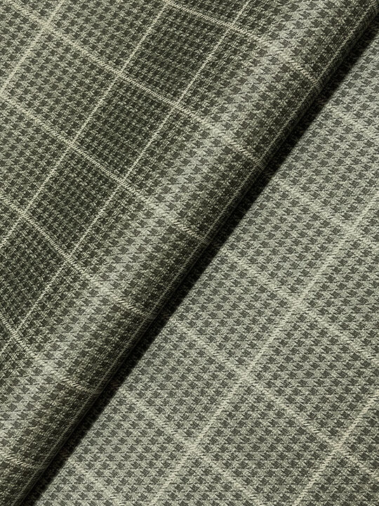 Prescott Dark Green Glen Check Wallpaper
