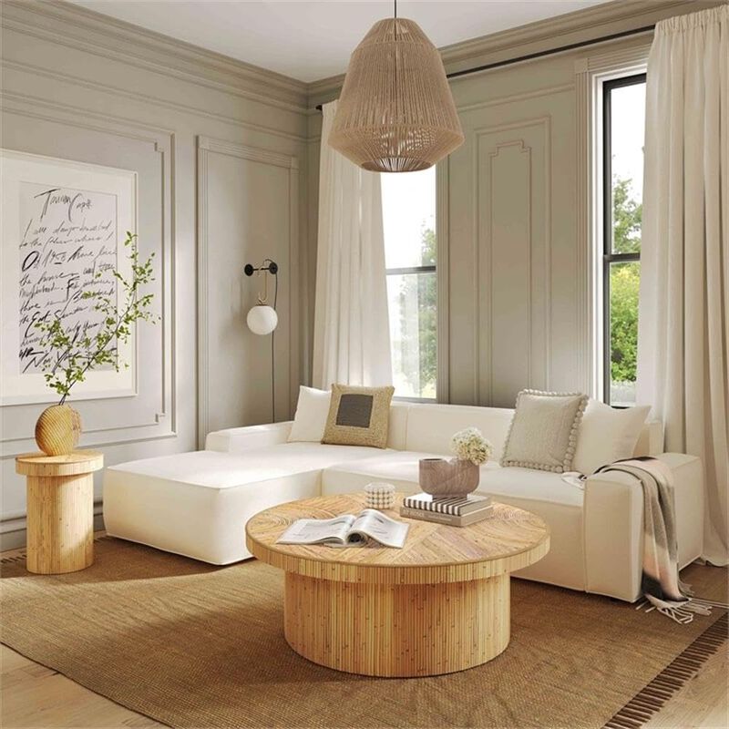 Casafoyer Acadia Rattan Side Table image number 1
