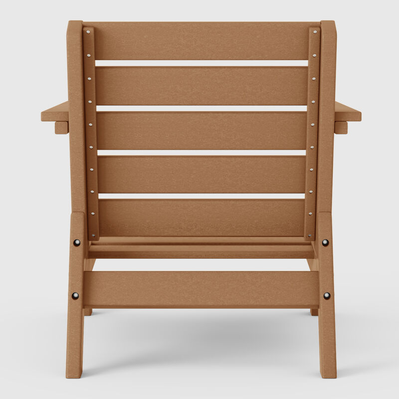 WestinTrends Outdoor Patio HDPE Deep Seating Armchair