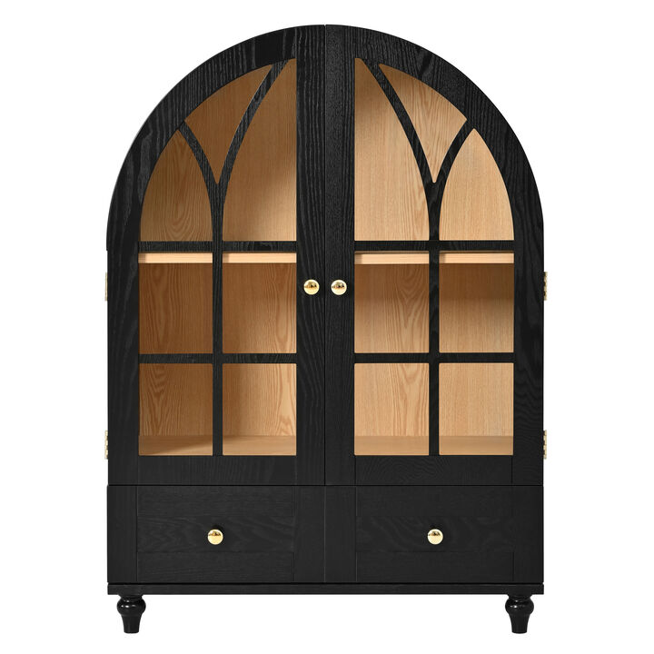 Wufuld Arched Display Cabinet