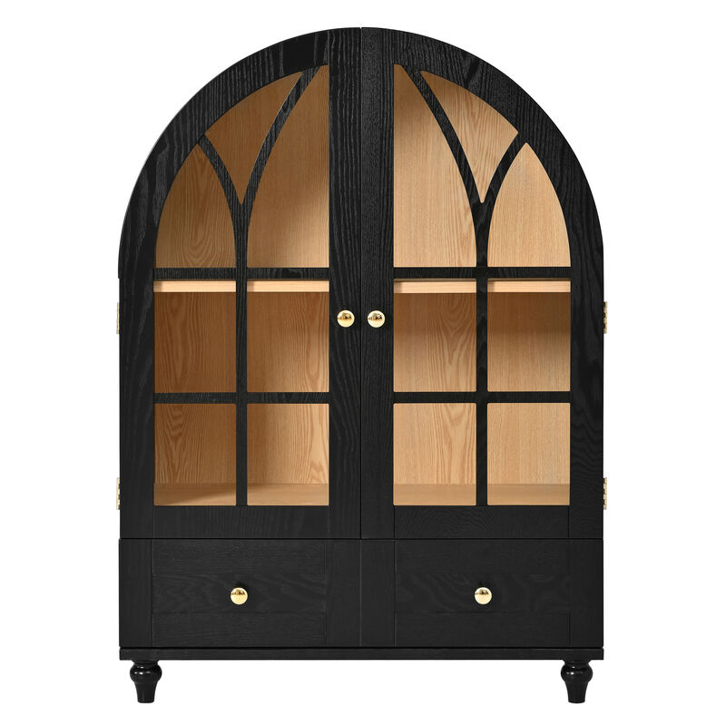 Wufuld Arched Display Cabinet image number 0