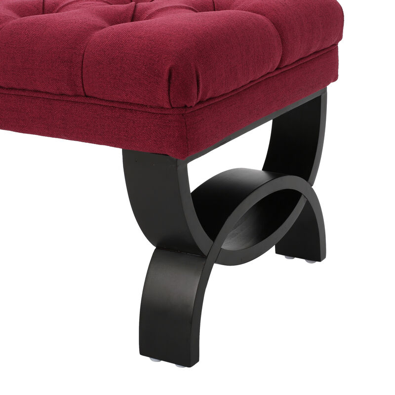 Merax Button Tufted Ottoman Bench