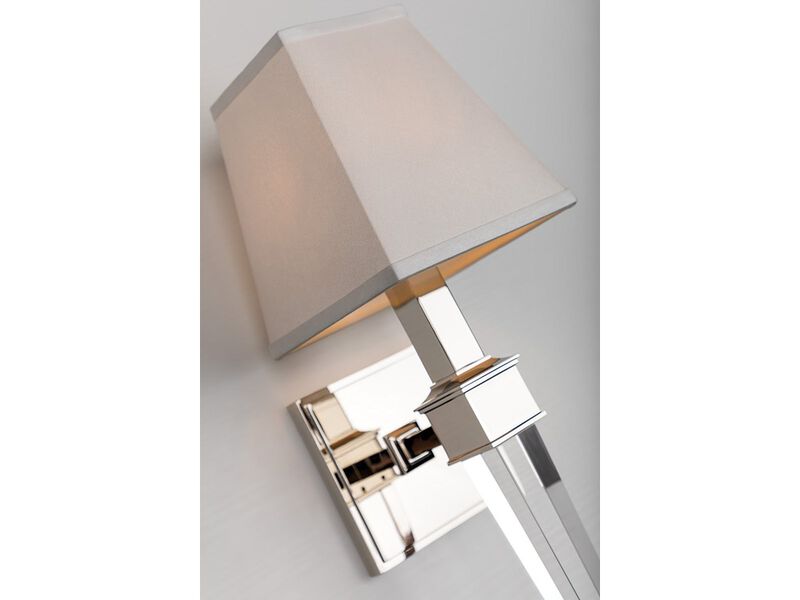 Ruskin Nickel Wall Sconce image number 7