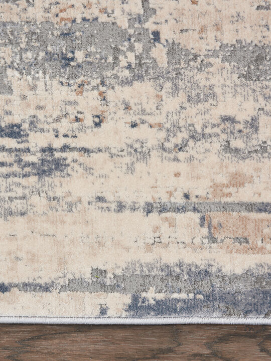 Rustic Textures RUS04 Beige/Gray 5'3" x 7'3" Rug