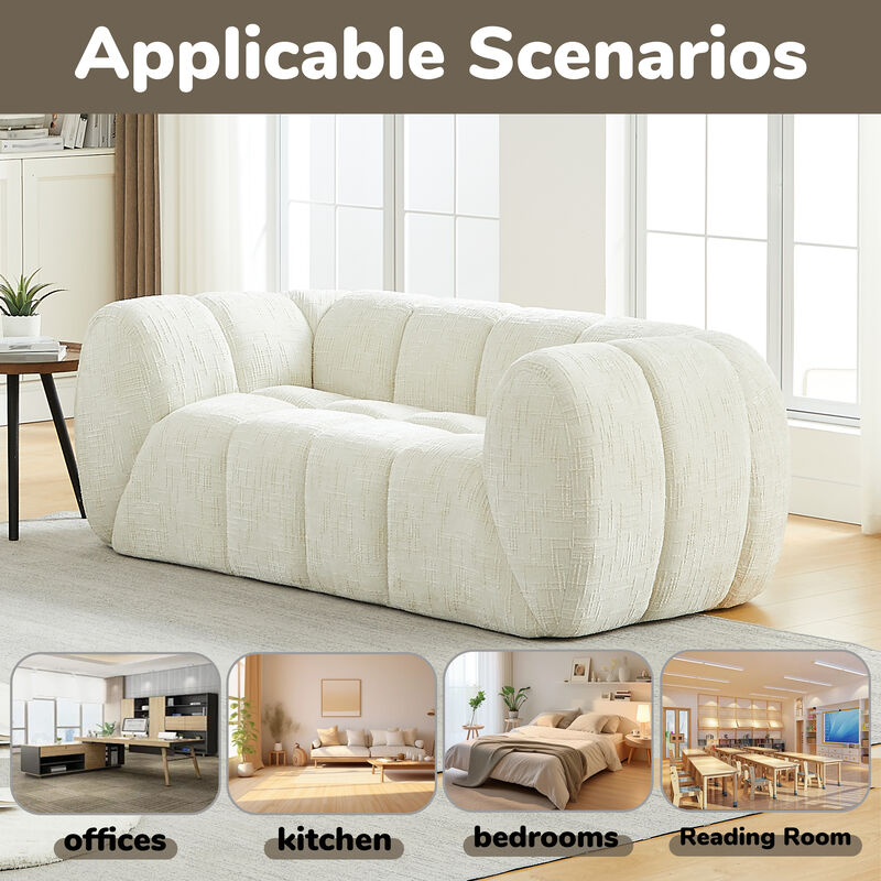 Wonsen Cloud Loveseat image number 6