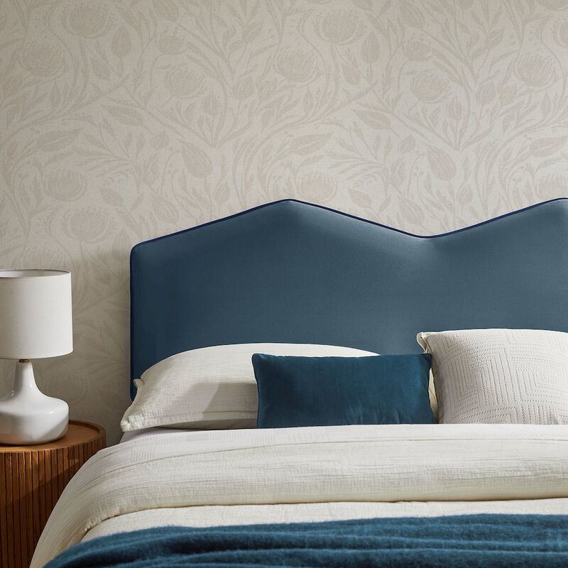 Cosette Performance Velvet King Size Headboard image number 7