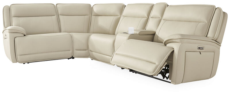 Double Deal 5-Piece Reclining Sectional with Console image number 0