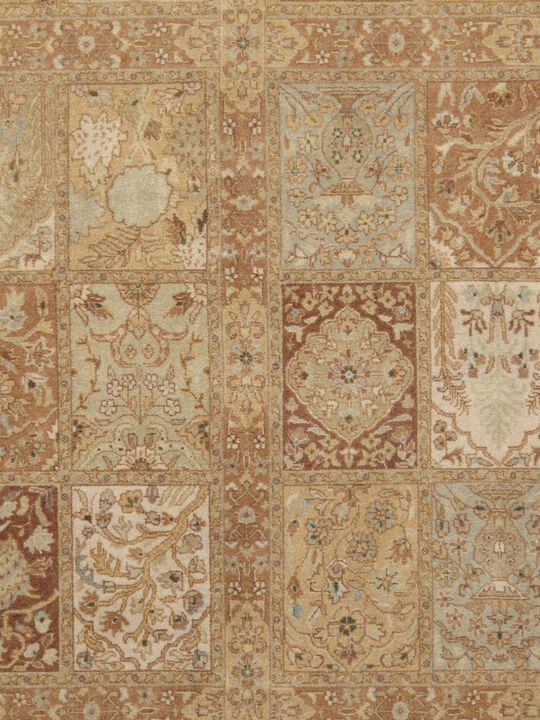 Pasargad Home Baku Hand-Knotted Lamb's Wool Area Rug- 9' 2" X 12' 1"