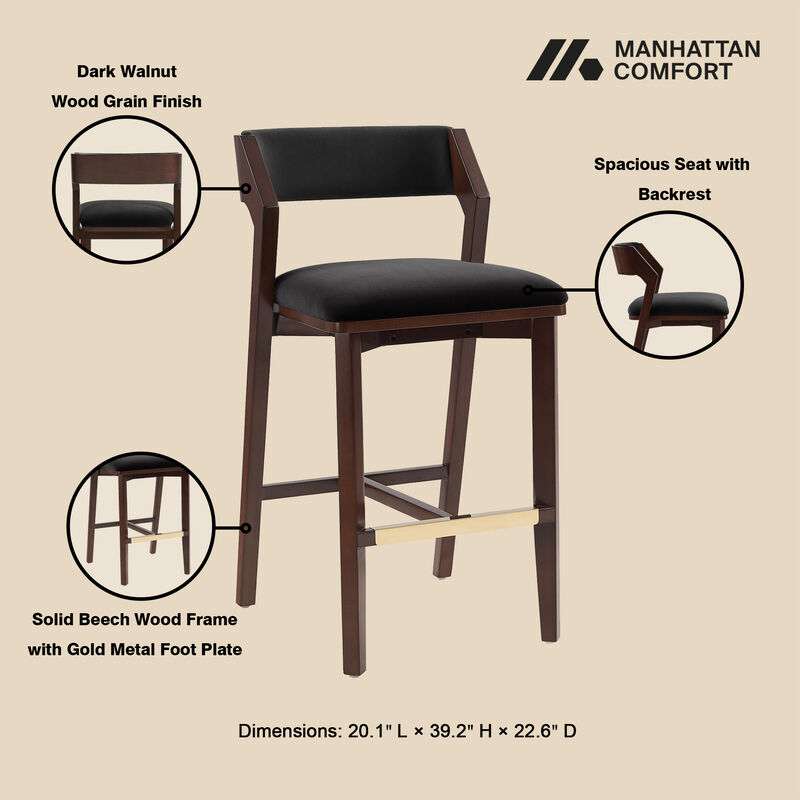 Patricia Black Barstool