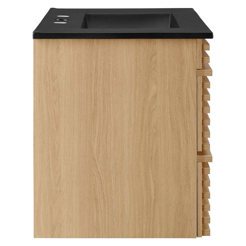Render 30" Wall-Mount Bathroom Vanity image number 3