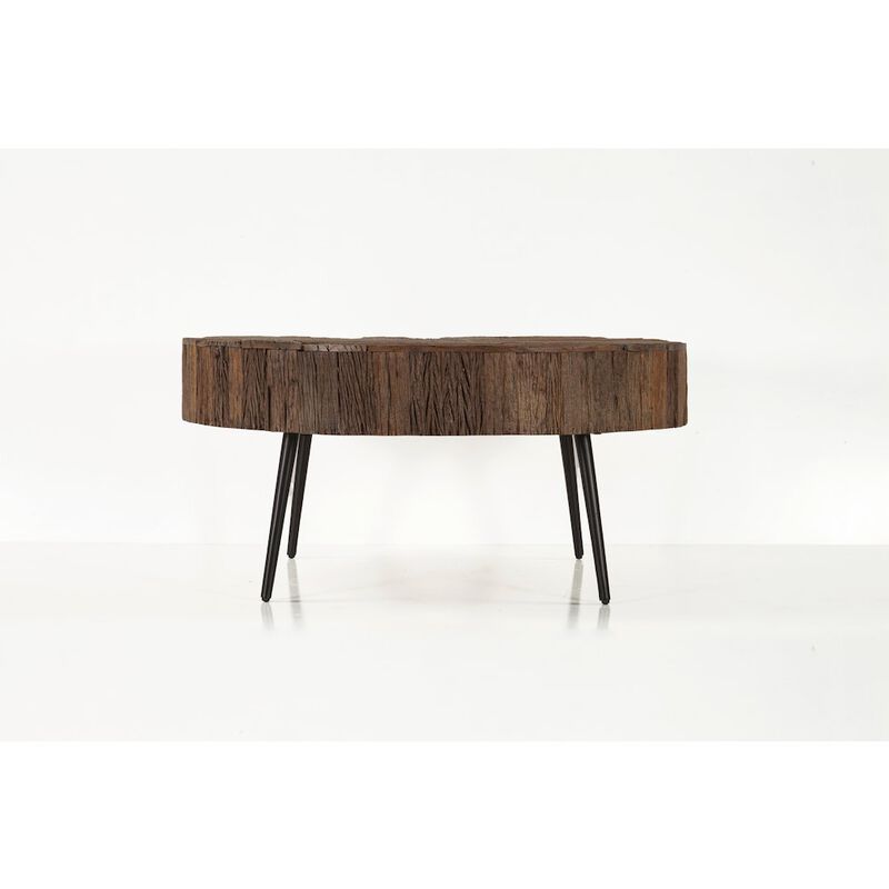 World Interiors Palm Desert Modern Reclaimed Wood Coffee Table