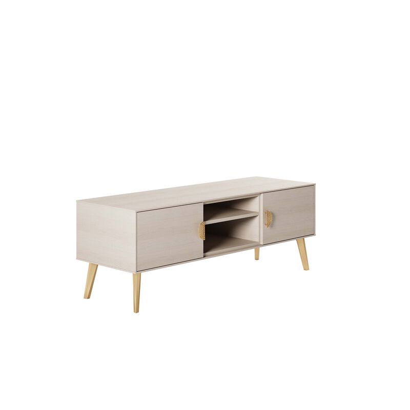 Haley TV Stand in White