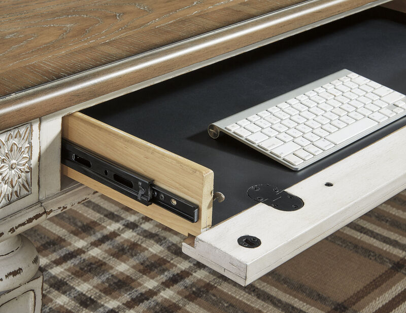 Realyn 2-Piece Home Office Desk image number 2