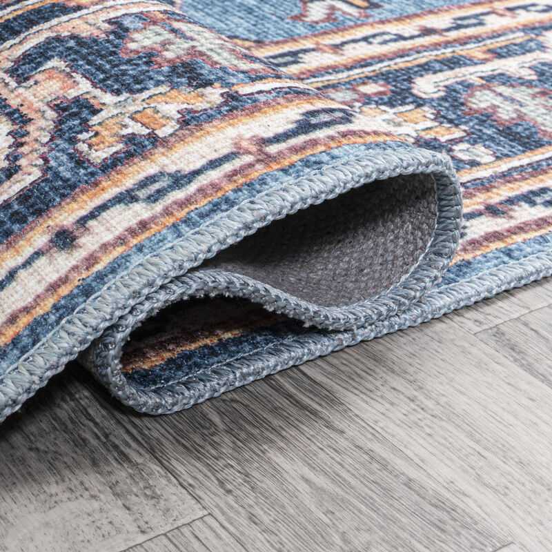 Cirali Ornate Large Medallion Machine-Washable Area Rug