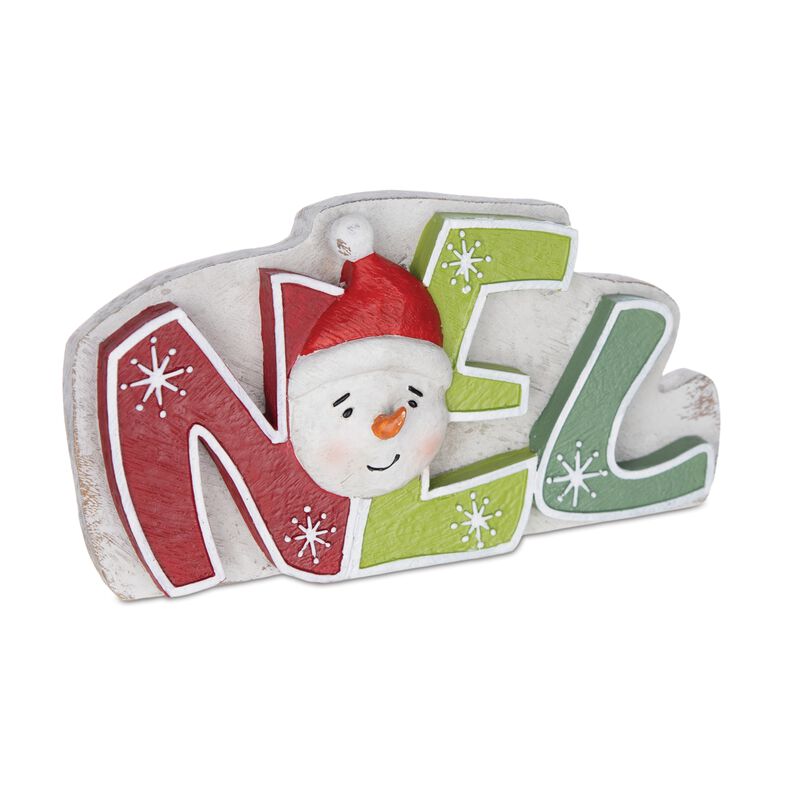 Joy, Snow, Noel Sign for Festive Christmas and Holiday Home Décor (Set of 3)