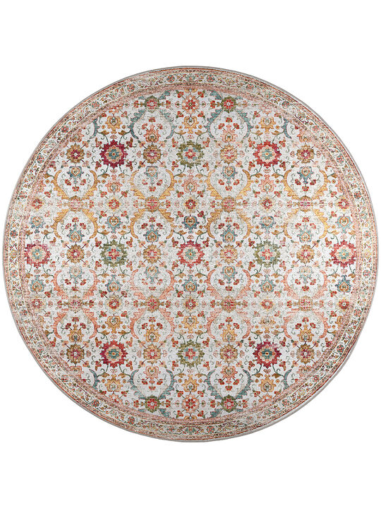 Jericho JC1 Ivory 4' Rug