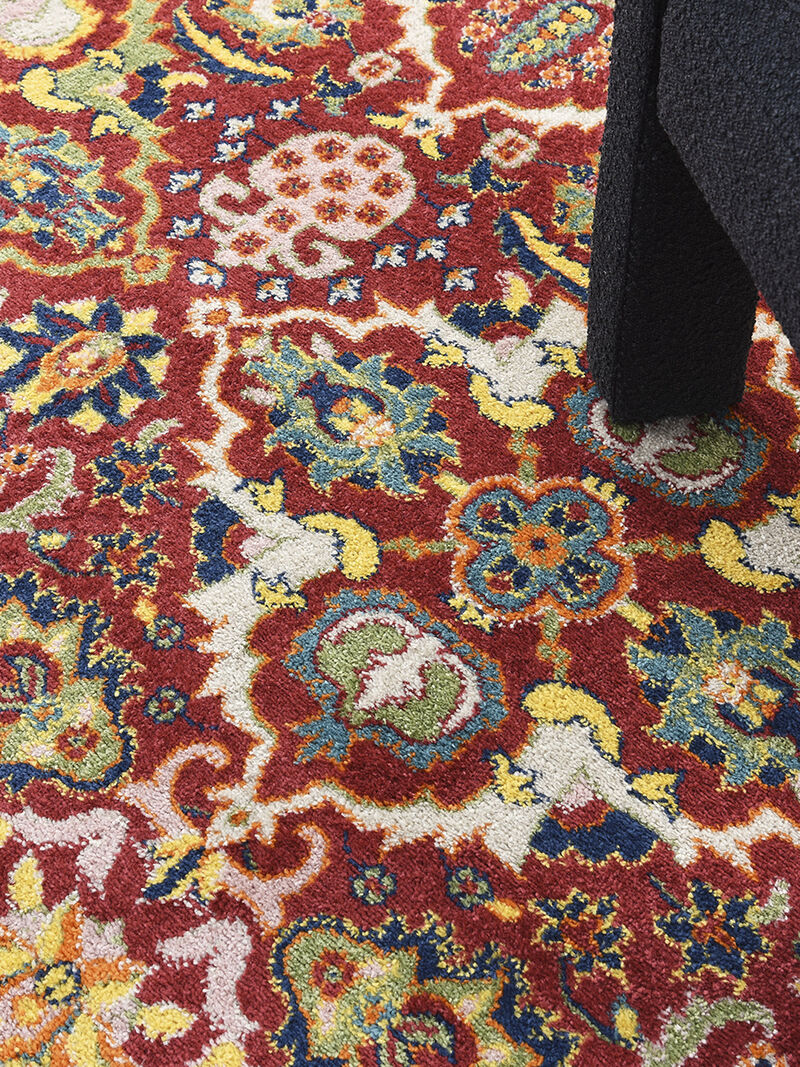Allur ALR03 Red/Multicolor 9' x 12' Rug