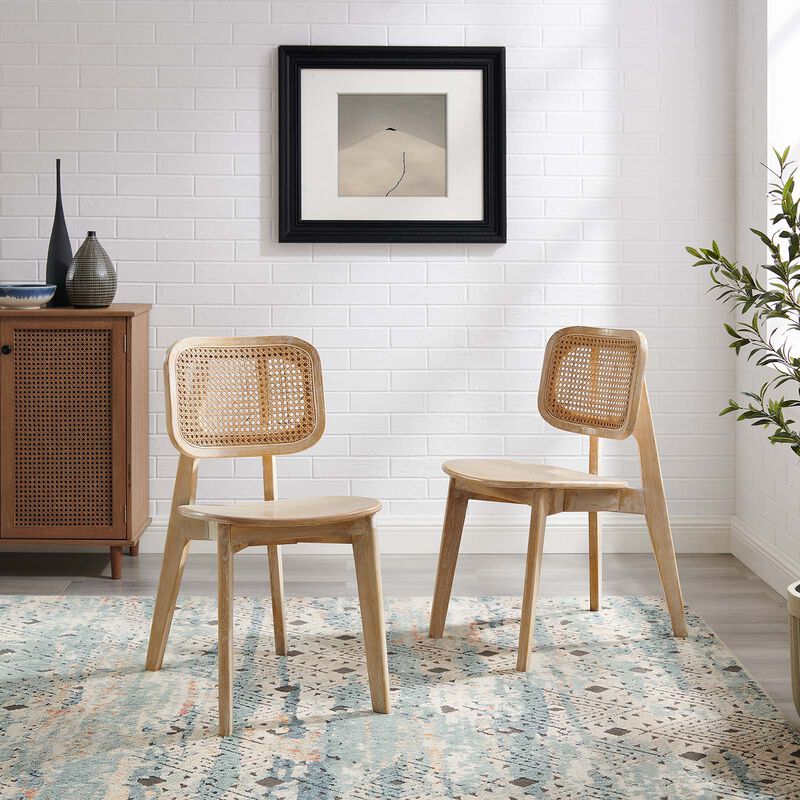 Habitat Wood Dining Side Chair Set of 2 image number 8