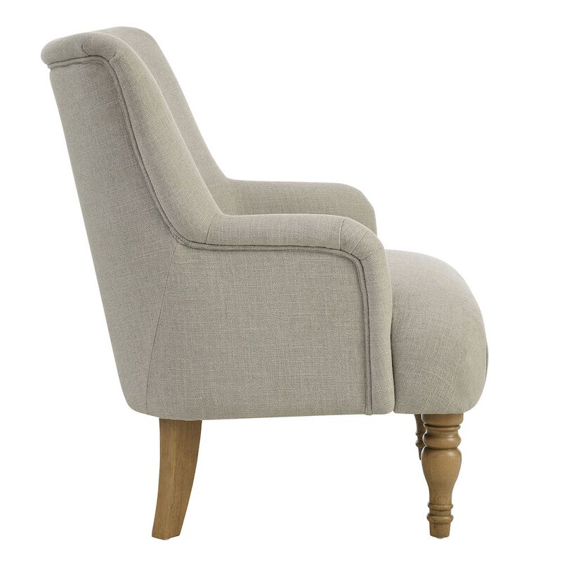 Ellington Fabric Upholstered Accent Armchair image number 3