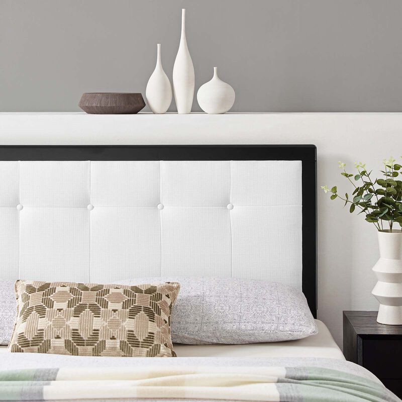 Modway - Draper Tufted King Fabric and Wood Headboard image number 1