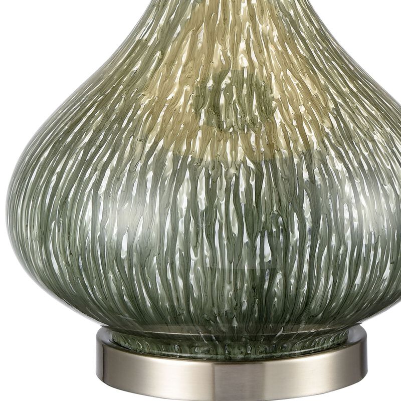 Northcott 28'' High 1-Light Green Table Lamp