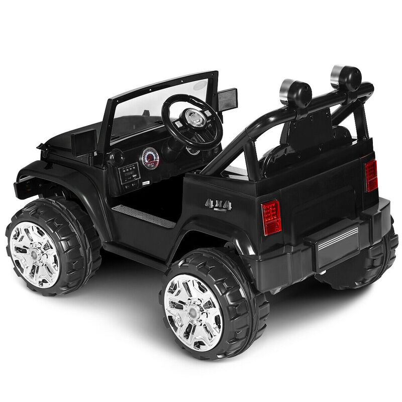 Kids 12V Ride On Electric Car with Music Remote Control and LED Lights image number 5