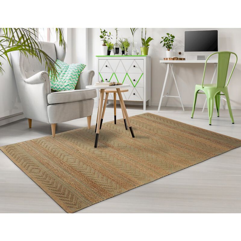 LR Home Earth Jute Area Rug Indoor image number 1