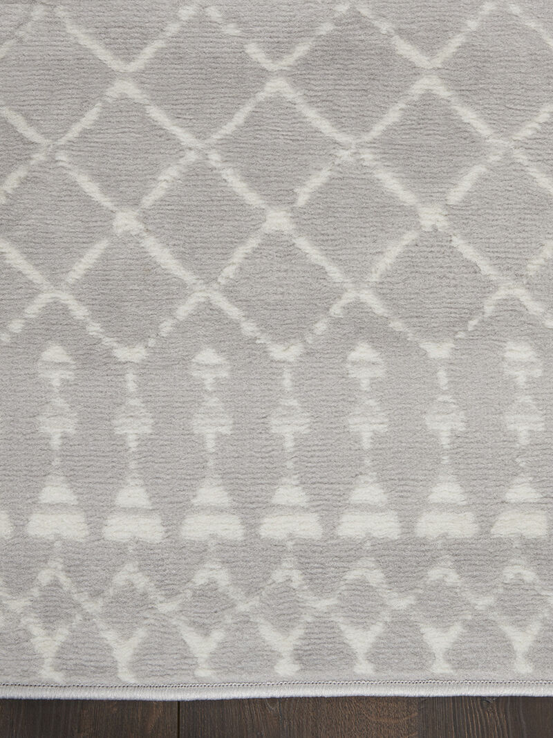 Whimsicle WHS02 Gray 7' x 10' Rug