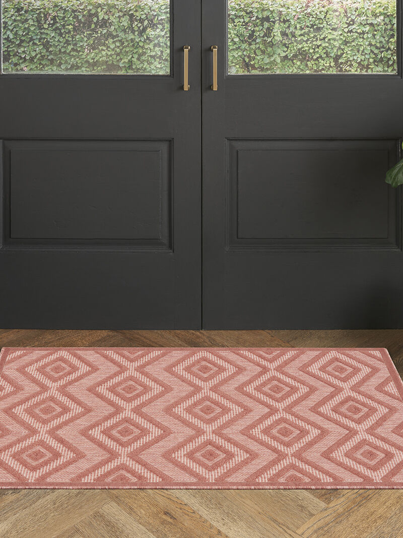 Versatile NRV01 Coral/Orange 2' x 4' Rug image number 5