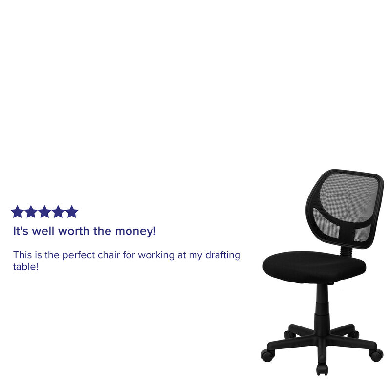 Neri Low Back Mesh Swivel Task Office Chair image number 2