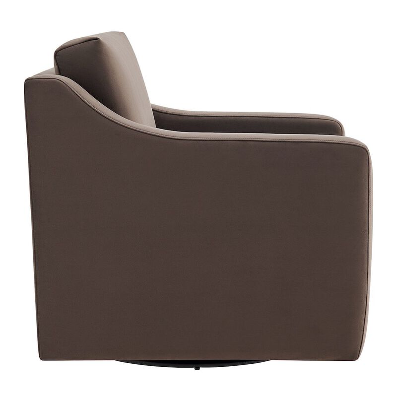Liora Performance Velvet Armchair image number 3