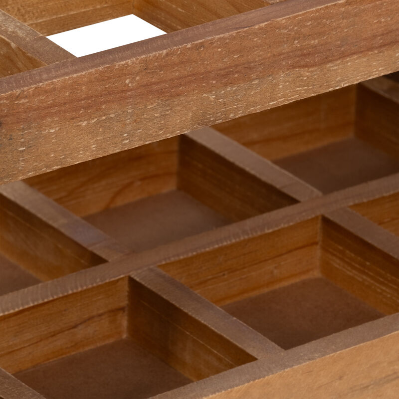 Wooden 8-Bottle Wine Rack image number 5