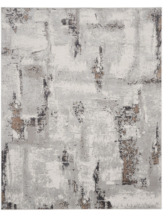 Elation ETN06 Gray/Ivory 7'10" x 9'10" Rug