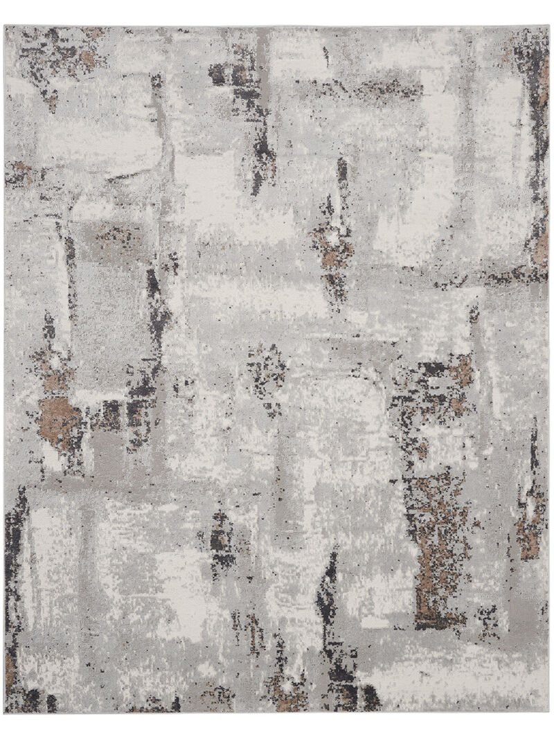 Elation ETN06 Gray/Ivory 7'10" x 9'10" Rug