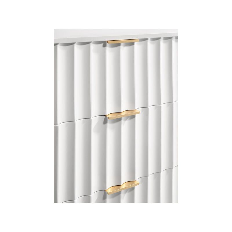 Meridian Furniture Modernist White Gloss Chest