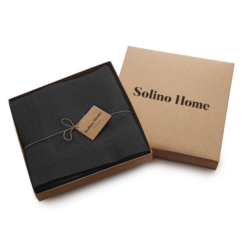 Christmas Linen Tablecloth - Fete, Solino Home