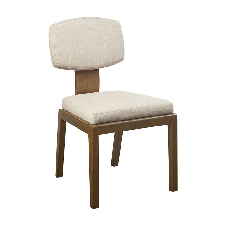 Gracie Mills Elle 2-Piece Upholstered Dining Chairs