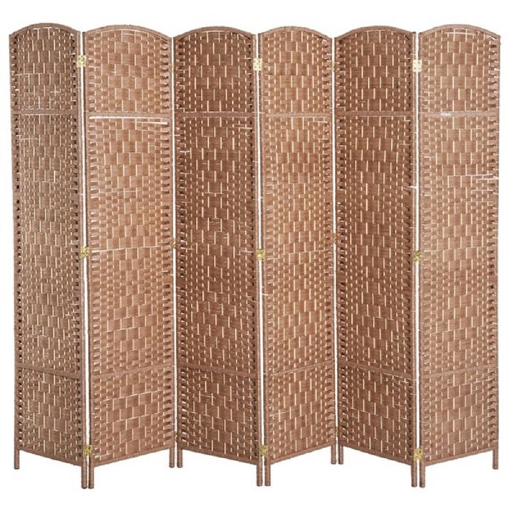 Privacy Screen Freestanding Room Divider for Indoor & Outdoor Use