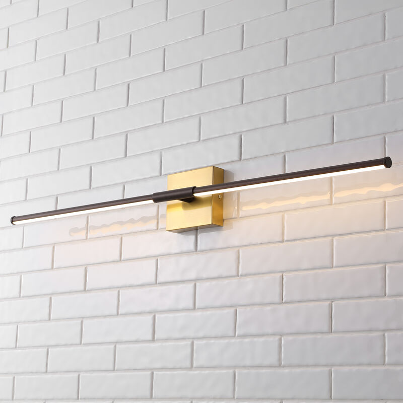 Makena Dimmable Integrated LED Metal Wall Sconce